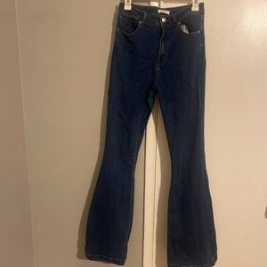 Forever 21 flare skinny jeans.